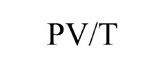 PV/T