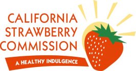 CALIFORNIA STRAWBERRY COMMISSION A HEALTHY INDULGENCE