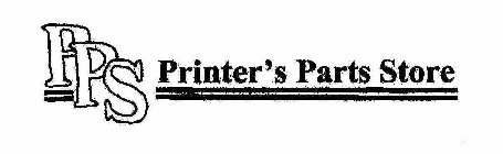 PPS PRINTER'S PARTS STORE