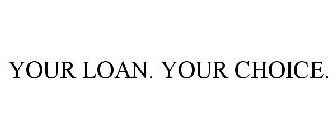 YOUR LOAN. YOUR CHOICE.