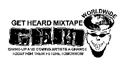 GHM GET HEARD MIXTAPE WORLDWIDE GIVING UP AND COMING ARTISTS A CHANCE TODAY FOR THEIR FUTURE TOMORROW