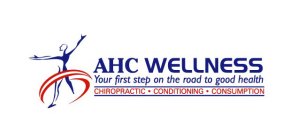 AHC WELLNESS YOUR FIRST STEP ON THE ROAD TO GOOD HEALTH CHIROPRACTIC · CONDITIONING · CONSUMPTION