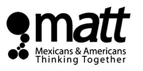 MATT MEXICANS & AMERICANS THINKING TOGETHER