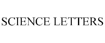 SCIENCE LETTERS