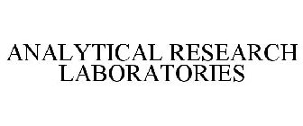 ANALYTICAL RESEARCH LABORATORIES