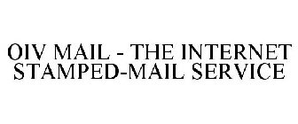 OIV MAIL - THE INTERNET STAMPED-MAIL SERVICE