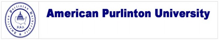 AMERICAN PURLINTON UNIVERSITY AMERICAN PURLINTON UNIVERSITY U.S.A.