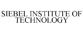 SIEBEL INSTITUTE OF TECHNOLOGY