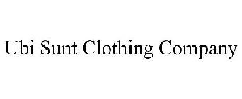 UBI SUNT CLOTHING COMPANY