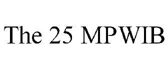 THE 25 MPWIB