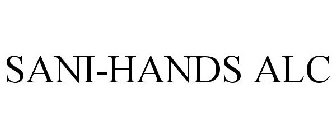 SANI-HANDS ALC
