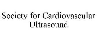 SOCIETY FOR CARDIOVASCULAR ULTRASOUND