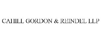 CAHILL GORDON & REINDEL LLP