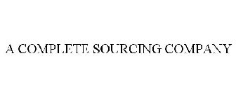 A COMPLETE SOURCING COMPANY