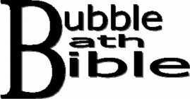 BUBBLE BATH BIBLE