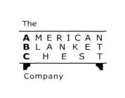 THE AMERICAN BLANKET CHEST COMPANY