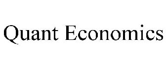 QUANT ECONOMICS