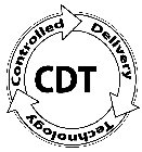 CDT CONTROLLED DELIVERY TECHNOLOGY