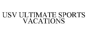 USV ULTIMATE SPORTS VACATIONS