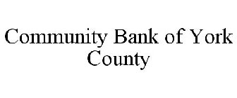 COMMUNITY BANK OF YORK COUNTY