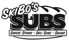 SKIBO'S SUBS CHEESE STEAKS · DELI SUBS · SALADS