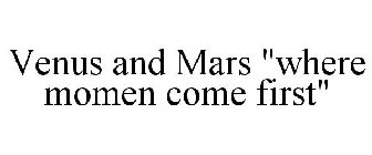 VENUS AND MARS 