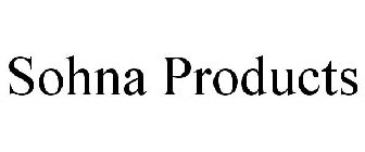 SOHNA PRODUCTS