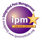 IPM IPM STAR CERTIFIED EXCELLENCE IN INTEGRATED PEST MANAGEMENT WWW.IMMINSTITUTE.ORG