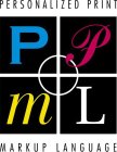 PPML PERSONALIZED PRINT MARKUP LANGUAGE