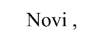 NOVI ,