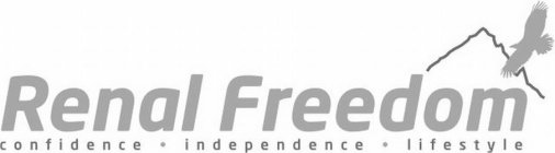 RENAL FREEDOM CONFIDENCE · INDEPENDENCE · LIFESTYLE