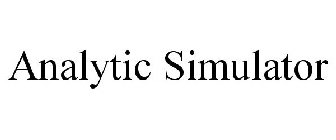 ANALYTIC SIMULATOR