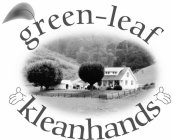 GREEN-LEAF KLEANHANDS