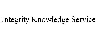 INTEGRITY KNOWLEDGE SERVICE
