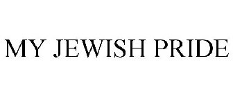 MY JEWISH PRIDE