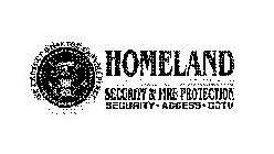 WE PROTECT WHAT YOU CAN'T REPLACE HOMELAND SECURITY & FIRE PROTECTION SECURITY · ACCESS · CCTV