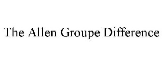 THE ALLEN GROUPE DIFFERENCE
