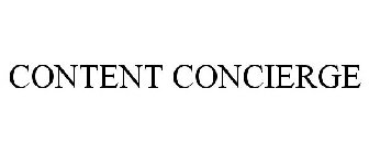 CONTENT CONCIERGE