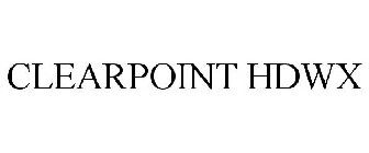 CLEARPOINT HDWX