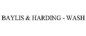 BAYLIS & HARDING - WASH