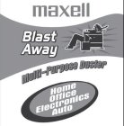 MAXELL BLAST AWAY MULTI-PURPOSE DUSTER HOME OFFICE ELECTRONICS AUTO