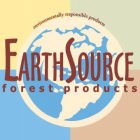 EARTHSOURCE FOREST PRODUCTS ENVIRONMENTALLY RESPONSIBLE PRODUCTS A DIVISION OF PLYWOOD AND LUMBER SALES, INC.