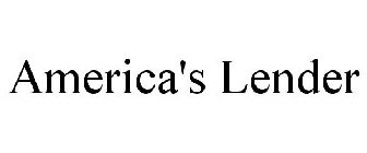 AMERICA'S LENDER