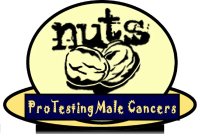 NUTS PROTESTING MALE CANCERS