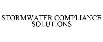STORMWATER COMPLIANCE SOLUTIONS