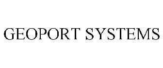 GEOPORT SYSTEMS