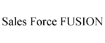 SALES FORCE FUSION
