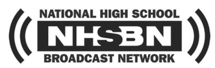 NHSBN NATIONAL HIGH SCHOOL BROADCAST NETWORK