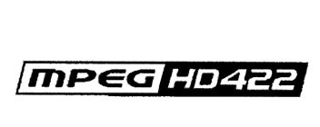 MPEG HD422