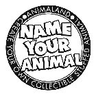 NAME YOUR ANIMAL ANIMALAND CREATE YOUR OWN COLLECTIBLE STUFFED ANIMAL